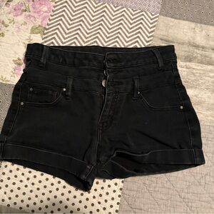 Ardene Black High-Waisted Shorts